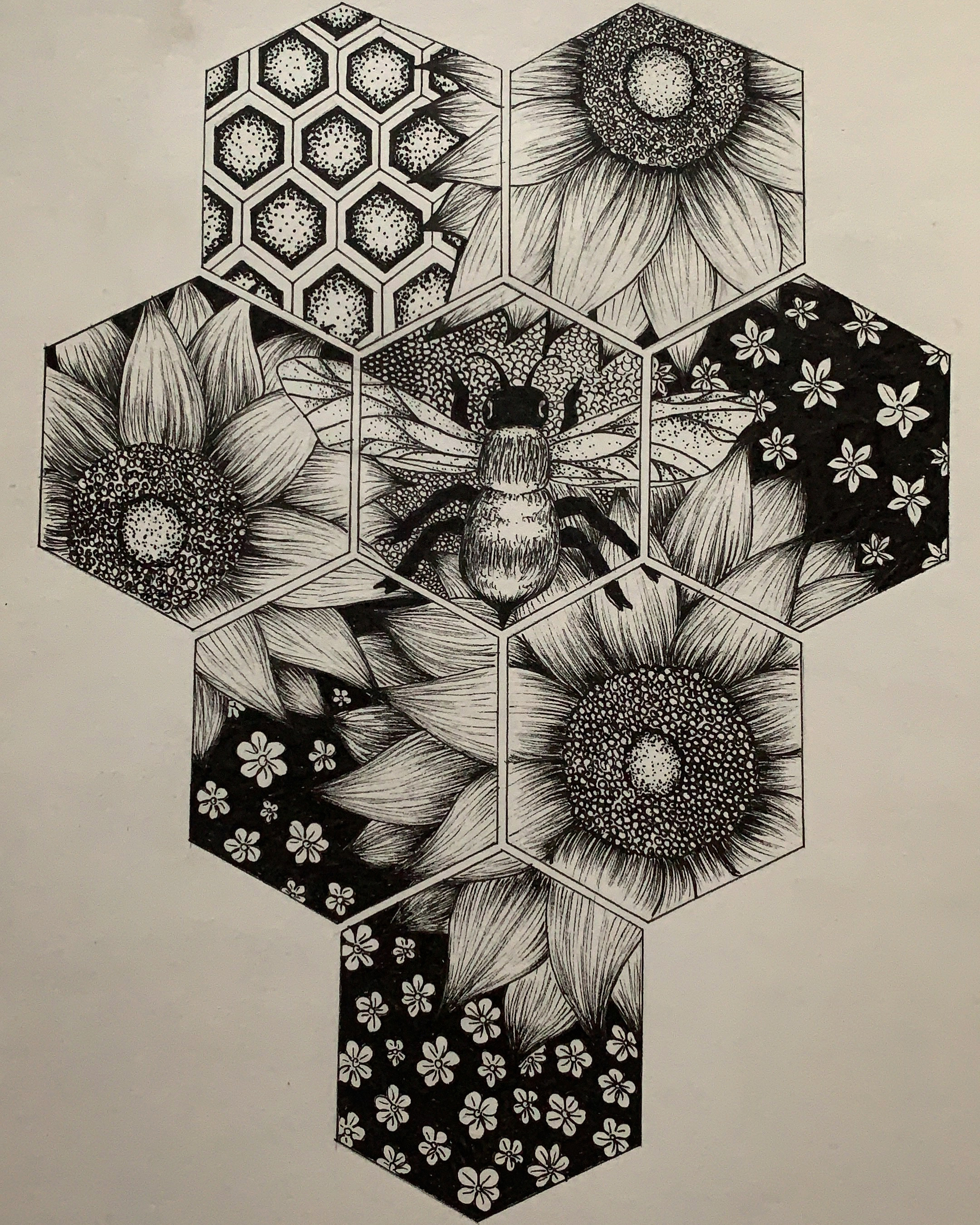 Pencil illustration